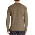 thumbnail image 3 of Binmer Mens Henley Shirts Long Sleeve Button Casual Top Cotton T-Shirt with Pocket, 3 of 3