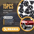 thumbnail image 2 of Rexka 68084593Aa 68084593Aa - Juego De 15 Ojales De Sujeción Para Lámpara De Luz Trasera Para Camionetas Dodge Ram Pick-Ups Ram 1500 2500 3500 2007 08 09 10 11 12 13 Dodge Durango 2006, 2 of 5