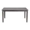 thumbnail image 4 of Pemberly Row Modern 60" Rectangular Wood Dining Table in Gray, 4 of 6