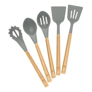 Beautiful 18-Piece Cookware Set, Pots & Pans with Strainer Lids & Kitchen Utensils, EverGood Ceramic Nonstick Coating, Hydrangea by Drew Barrymore