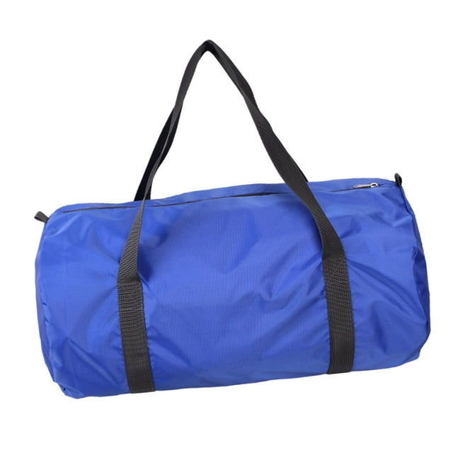 Bolsa de almacenamiento para acampar, bolsa de viaje, bolsa de lona, bolsa de fin de semana, bolsa de mano Azul