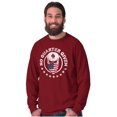 thumbnail image 5 of No Quarter Given Skull American Flag Long Sleeve TShirt Men Women Brisco Brands X, 5 of 6