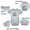 Gray, variant on iDzn Pack of 2, Pretty Eyes Chubby Thinghs & I'm Always Getting Picked Up By Ladies Funny Rompers For Babies, Newborn Baby Unisex Bodysuits, Infant Jumpsuits, Toddler 0-24 Months Kids One-Piece Oufits