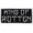 Black, variant on RIDE MEAN LIVE CLEAN, PATCH - High Thread Iron-On Heat Sealed Backing Sew-On Biker's Patch - 4" x 2"
