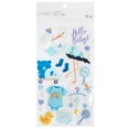 thumbnail image 2 of 12 Pack: Baby Boy Stork Dimensional Stickers by Recollections, 2 of 2