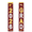 B001- Style A, variant on 2026 Graduation Decorations, Maroon Gold Hanging Door Banners, Outdoor Porch Decor Set, Congrats Grad Front Porch Welcome Signs