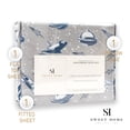 thumbnail image 2 of Supreme Kids Wrinkle Free Hypoallergenic Spaceman Bed Sheet Set, 2 of 6