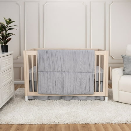 UPC: 0846216066146 | Trend Lab 3 Pieces Bedding Sets Crib Bed Infant Gray