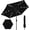 Black, variant on NeoNiches 10ft Solar Market Patio Umbrella w/Woodgrain Pattern Pole, LED Lights, Tilt & Crank - Outdoor Sun Shade for Backyard Table, Deck, Poolside - Black