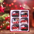 thumbnail image 4 of Juego de 6 uds de juguetes de , colgante de de Navidad, adornos para fiestas, vacaciones, decoración de ventanas, pequeño regalo Colco colgante colgante, 4 of 8