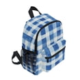 thumbnail image 2 of FORMRS School Backpack with Front Zippered Pocket 12" Student Travel Daypack, Blue Plain, 2 of 6