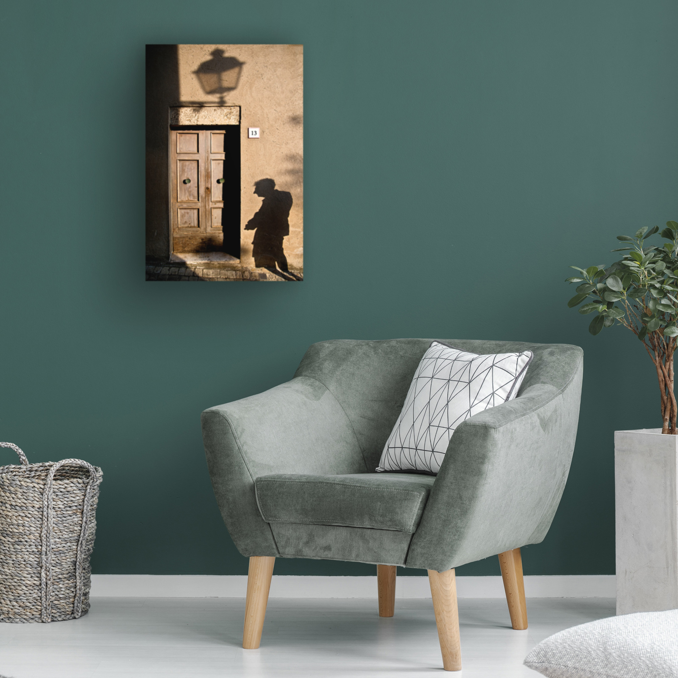 Canvas Wall Art - Francesco Santini 'Shadows' Wall Art for Living Room, Bedroom, or Office Décor by Trademark Fine Art - 16 x 24 Inches
