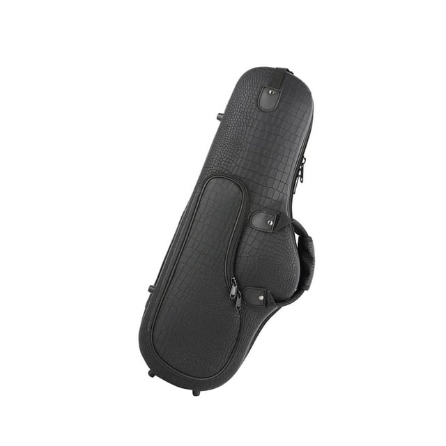 Decodeary Alto Saxophone Case Oxford Cloth Backpack with Pocket Case External Beginner black 66x26x16cm