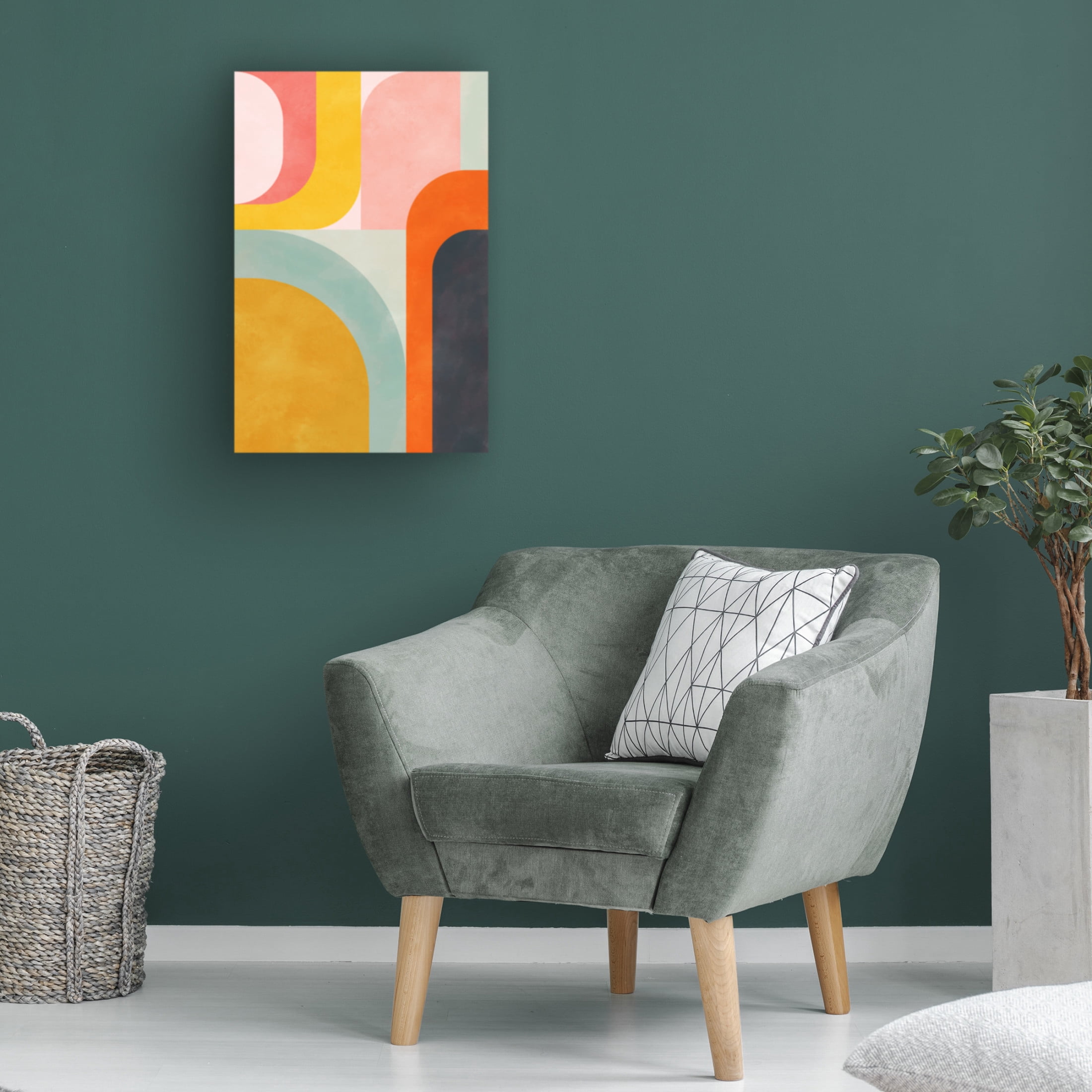 Trademark Fine Art Ana Rut Bre Friendly Colors2 Canvas Wall Art