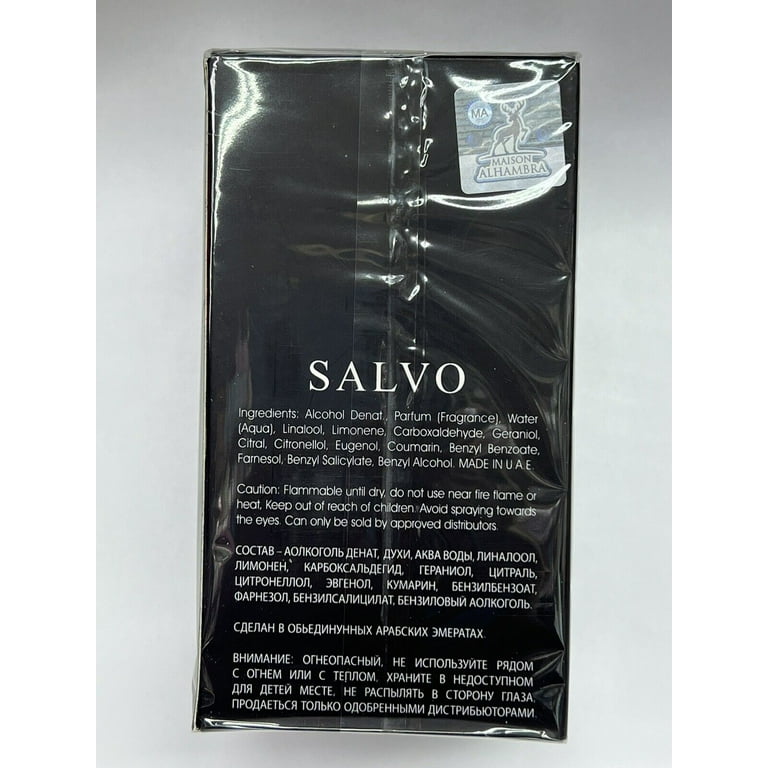 Maison Alhambra's Salvo Elixir Men's EDP Spray 2.0 oz, Warm