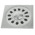 thumbnail image 1 of Floor Drain, Drainage System Accessory 304 Stainless Steel Safe And Durable Shower Bath Drain  For Garage For Kitchen For Bathroom, 1 of 8