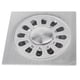 thumbnail image 4 of Juego de desagüe de piso cuadrado Desagüe de ducha de acero inoxidable 304 para baño Cocina 10 x 10 cm, 4 of 10