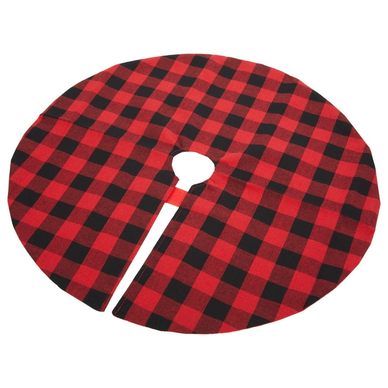 Plaid mini tree skirt deals