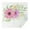 White-1, variant on Floral Square Tablecloth 42x42in-Waterproof Polyester Printed Table Cover, Wrinkle Resistant & Washable for Kitchen Dining Picnic Party Decor, Buffet Table, Holiday Party, Dinner, Wedding , Flowers