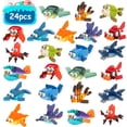 thumbnail image 2 of Set de bloques de construcción Saparlo Sea Creatures 24 piezas para niños a partir de 3 años, 2 of 7