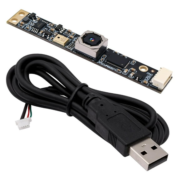Módulo de cámara USB ELP 8MP con micrófono de enfoque automático para PC