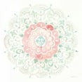 thumbnail image 3 of Nai, Danhui 20x20 Black Modern Framed Museum Art Print Titled - Mandala Delight IV Blue Green, 3 of 5