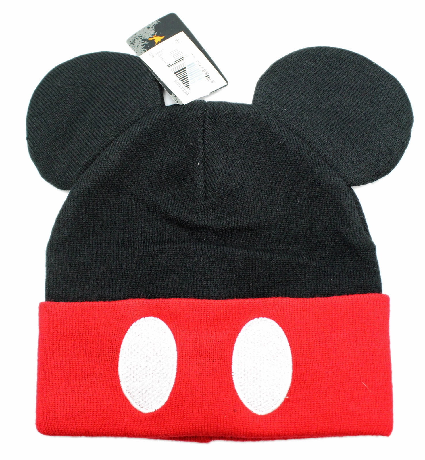 Disney Mickey Mouse  & Minnie Mouse Kids Winter Beanie Hat Blue/ Red 