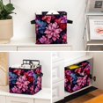 thumbnail image 6 of Petal flower Foldable Storage Baskets with Handle, 10.8"x10.5"x10.6" - Large Capacity Toy Box Storage Box, 6 of 6