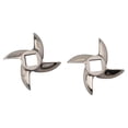 thumbnail image 3 of Mosiee 2 Pcs Size #12 Meat Grinder Cutter Blade New For Electric Or Manual Metal, 3 of 9