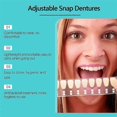 thumbnail image 3 of 1-3 cajas de prótesis dentales ajustables a presión, aparatos interdentales cosméticos, kits de prótesis dentales de ortodoncia para mujeres y hombres, 1 caja, 3 of 5