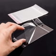 thumbnail image 5 of 400 pcs 3.5 x 3.3 Inch Clear Plastic Bags Resealable Adhesive Cello/Treat Bags Cookies Bags Self Sealing OPP Bags Bags with Hang Hole for DIY Bakery Soap Cookies Gifts 1.3 Mil, 5 of 8