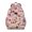 Pink-89, variant on Abstract Tribal Pattern Students Backpack Boho Geometric Floral Book Bag, Lightweight with Chest Strap for s