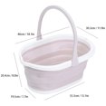 thumbnail image 1 of Cubo de Agua, Portátil Mop Bucket PP Material para el Hogar, 1 of 7