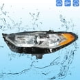 thumbnail image 7 of SEBLAFF Headlight Replacement for Ford Fusion 2017 2018 2019 Halogen w/ LED DRL Projector Headlamp Left Side (Driver Side) FO2502350, 7 of 7
