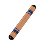 Anself Wooden Rainstick Rainmaker Rain Shaker Rainbow Colored for Adults
