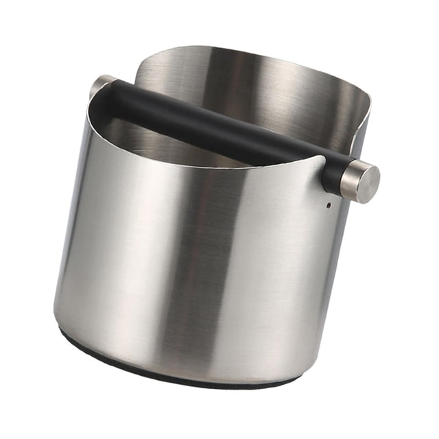 Caja de de Café Expreso, Contenedor de Basura, Barra de Extraíble, Cubo de Basura, Cubo de Café Expreso, Caja de Molido para Restaur Plata