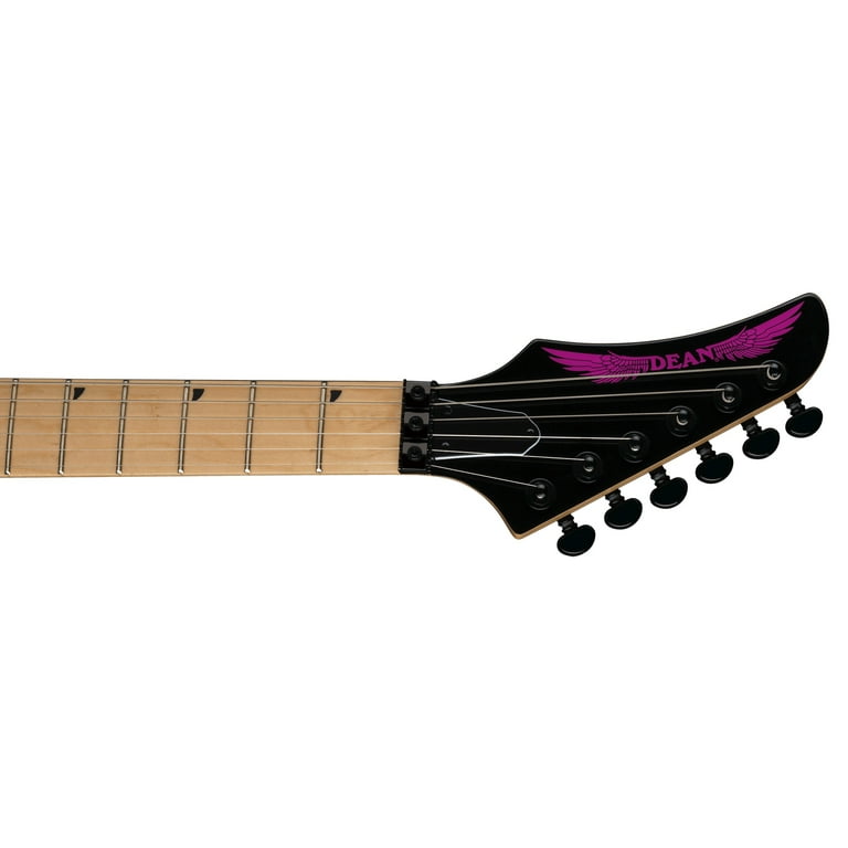 Dean Jacky Vincent JCVX Electric Guitar - Classic Black - Walmart.com