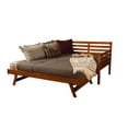 thumbnail image 3 of Kodiak Furniture Boho Wood Daybed/Pop Up in Barbados Brown w/ Gray Mattresses, 3 of 11