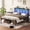 Twin Black, variant on Jopath Twin Bed Frame with Storage Headboard, Metal Platform Bed Frame with USB-C,Type-C and LED Light for Teen and Adult Black
