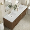 thumbnail image 3 of James Martin Vanities 485-V72-3Af Myrrin 72" Double Basin Wood Vanity Set - Mid-Century, 3 of 7