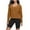 Brown, variant on CQONEPT Womens Sweatshirts Scoop Neck Casual Pullover Tops Long Sleeve Tunic Tops Solid Fall Fashion Clothes Navy M