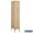 Tan, variant on 12" Wide Four Tier Standard Metal Locker - 1 Wide - 5 Feet High - 12 Inches Deep - Blue - Unassembled