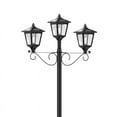 thumbnail image 6 of Kanstar 72" Solar Lamp Post Light Outdoor, Triple-Head LED Street Light for Patio, Garden, Driveway, 6 of 7