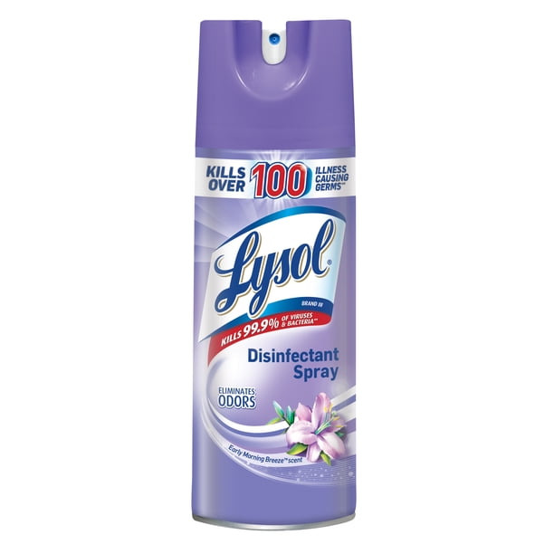 Lysol Disinfectant Spray, Early Morning Breeze, 12.5oz