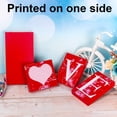 thumbnail image 4 of 4 Pack Love Blocks Gift Valentine's Day Decorations - Wooden Sign Heart Shape Design Romantic Sign L O V E Words Valentine's Day Decor for Home, 4 of 7