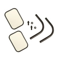 Rugged Ridge 18-20 Jeep Wrangler JL/JT Rectangular Trail Mirror Kit