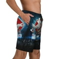thumbnail image 3 of Ghostbusters Mens Swim Trunks Quick Dry Swim Shorts Mesh Lining Bathing Suits Swimwear Beach Shorts with Pockets, 3 of 7