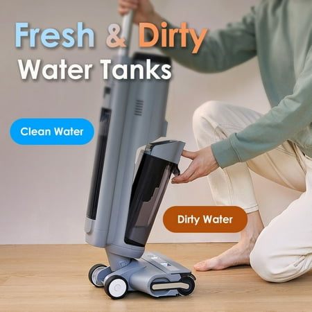 Tineco GO H2O XL Cordless Floor Washer - Grey