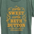 thumbnail image 3 of Yellowstone - Sorta Sweet Sorta Beth Dutton - Women's Short Sleeve Graphic T-Shirt, 3 of 6