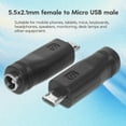 thumbnail image 4 of XISAOK DC5521 to Mini USB/Micro USB/Type C Charging Converter for Headphone Speaker, 4 of 12